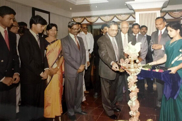 GTB Secunderabad branch inauguration function in November, 1994